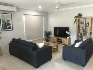 A Small but Comfy Living Room in Trinity Beach, QLD