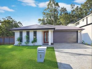 Bungalow house with garden on front — Point Care Disability Services Rockhampton, QLD