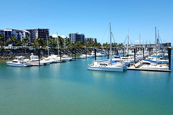 Mackay Harbour with Yachts — Disability Services in Mackay, QLD