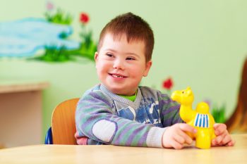 Kid Playing in Kindergarten — Disability Services in Toowoomba, QLD