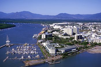 Aerial view of Cairns — Disability Services in Cairns, QLD