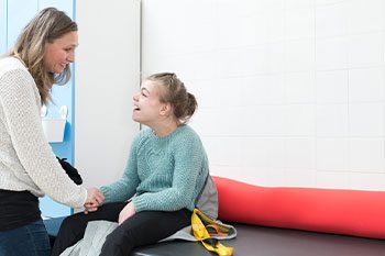 Special Needs Carer Together With Special Needs Child — Disability Services & Support in Maroochydore, QLD