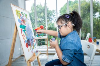 Learning About Painting With Watercolours — Disability Services In Townsville, QLD